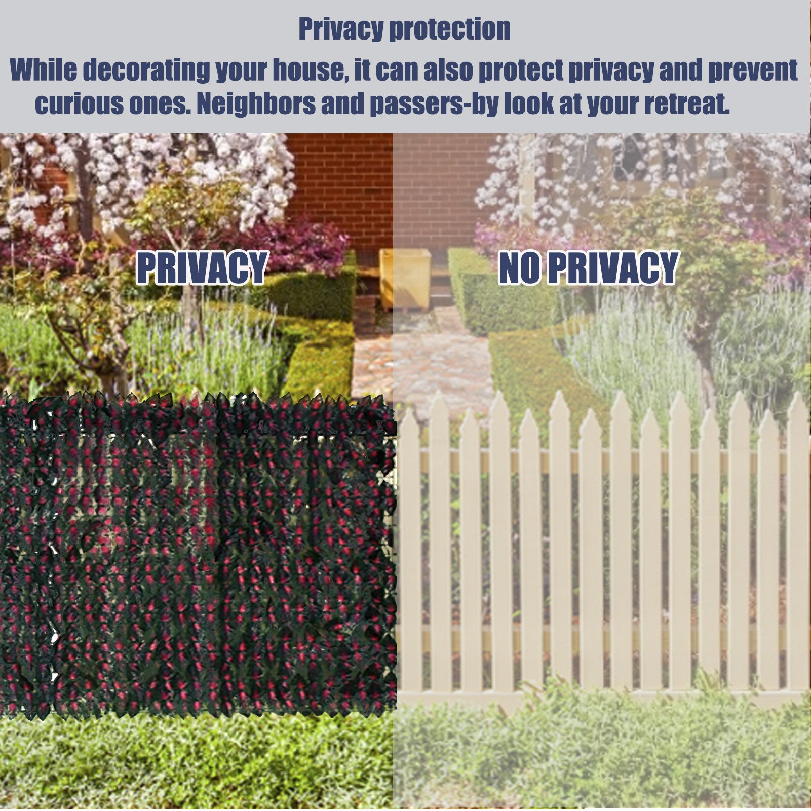 Artificial Ivy Screening Rolls Artificial Balcony Fence Can Be Cut And Spliced Garden Rattan Fence Basil Leaf Balcony Screen