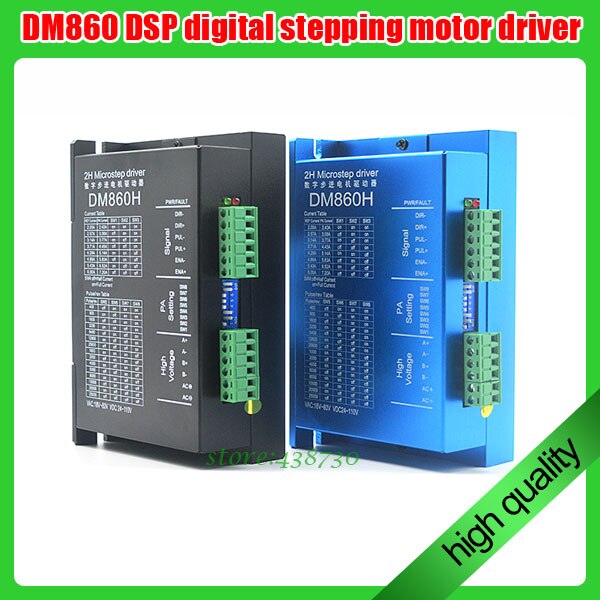 DMA860H DM860H step driver 2 phase DSP microstep driver for nema 34 nema 42 AC18V-80V DC 24V-110V