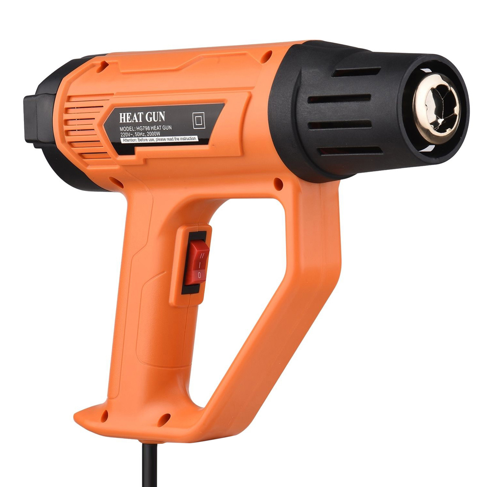 Nowa dmuchawa gorącego powietrza o dużej mocy 2000W wysoki moc obowiązek szybki elektroniczny wyświetlacz cyfrowy opalarka szybkie nagrzewanie 110V/220V