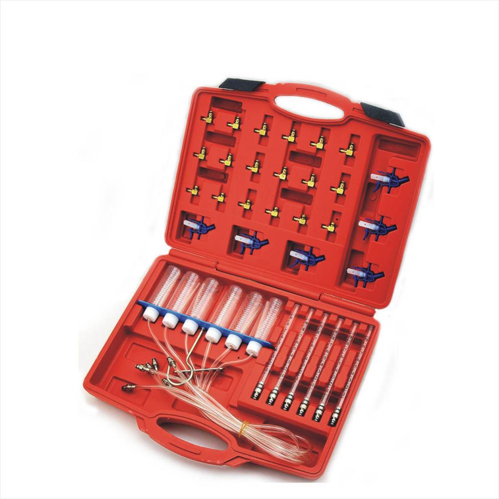 Kit de Test de débit d&#39;injecteur de carburant Diesel, adaptateur à rampe commune, ensemble de testeur de carburant, ensemble d&#39;outils d&#39;inspection d&#39;injecteur
