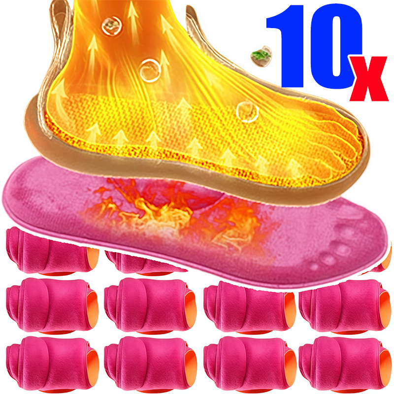 Thermo-Einlegesohlen, selbsterwärmend, für Höhle Winter, warme Einsätze für Schuhe, Stiefel, Herren und Damen, kein Strom erforderlich, Heizung, Schutz für kaltes nasser