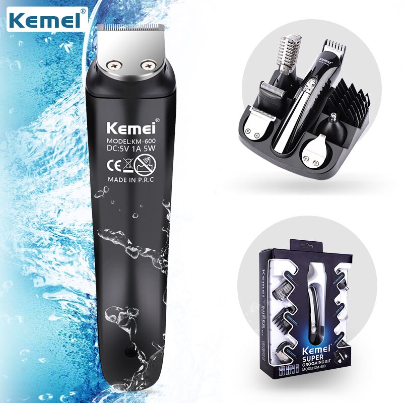 Kemei Trimmer Tondeuse Multifunctionele Baard Nose Hair Trimmer Snijmachine Elektrische Scheerapparaat Scheermes Kemei 11 In 1