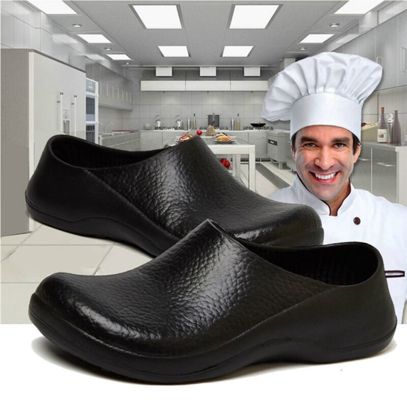 Eva Non-Slip Waterdichte Olie-Proof Keuken Werkschoenen Voor Chef Master Cook Hotel Restaurant Chef schoenen Platte Sandalen