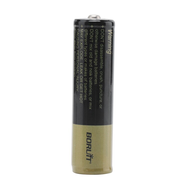 BORUiT 100% Original 18650 3.7 v 2600/2200/4000mAh Lithium Rechargeable Battery For Flashlight Headlamp Batteries: 1 pcs Y 4000mAh