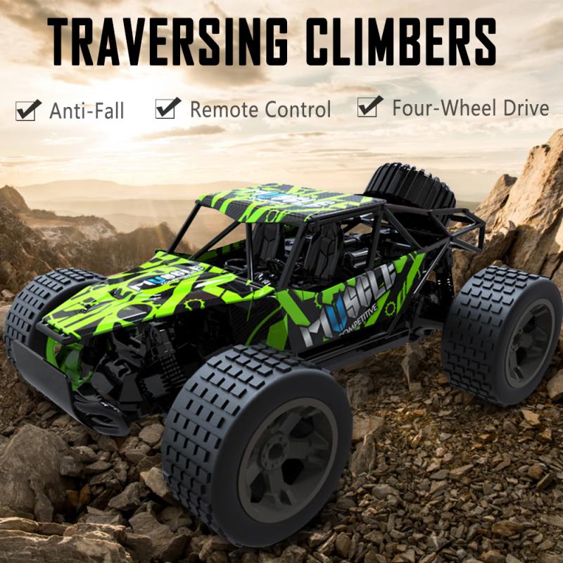 2.4GHz Remote Control Buggy Car Off Road Radio Control High Speed Climbing RC Car Toy For Children