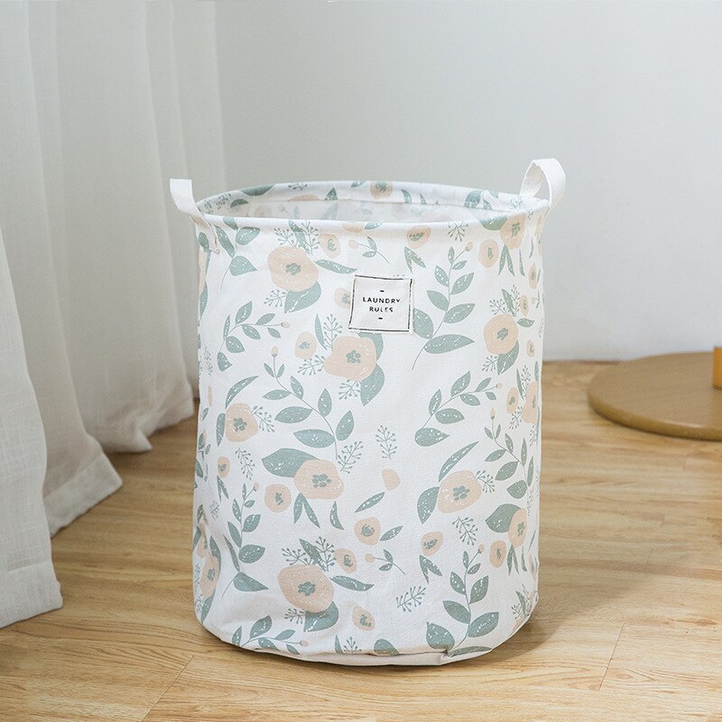 Bathroom Folding Laundry Basket Room Cute Printing... – Grandado