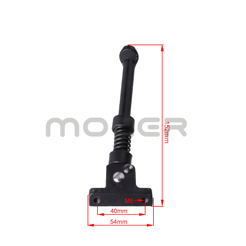 Ricambi originali cavalletto di ricambio per cavalletto da parcheggio supporto per gamba del piede cavalletto universale per parte del telaio laterale dello Scooter elettrico da 10 pollici e 8 pollici: Cielo Blu