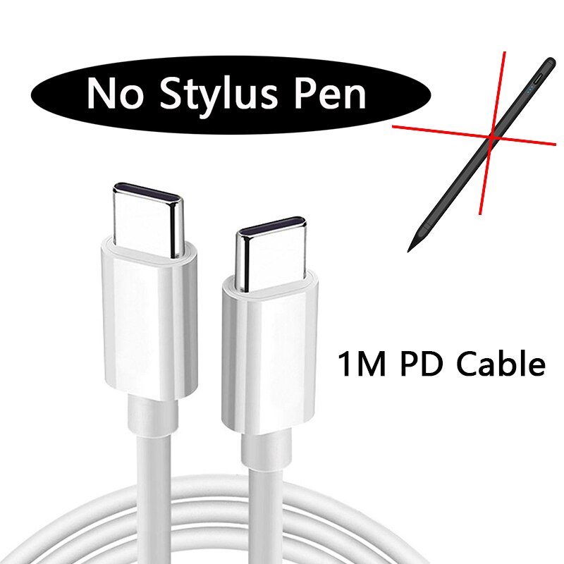 For Apple Pencil 2 1 iPad Pencil Stylus with Plam Rejection Tilt Sensor, Stlyus Pen for iPad Pro Air 4: 1M C2C
