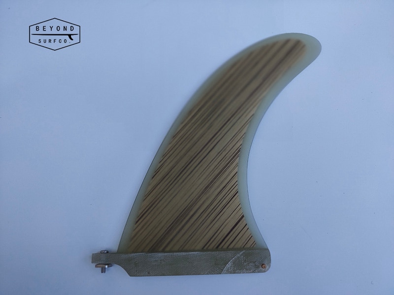 Aileron Longboard-palmes de placage de bois de 10 pouces