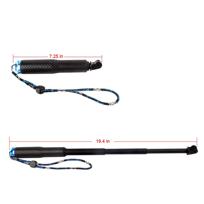 Palo Selfie de mano Monopod para GoPro HERO 6 5 4 3 + 3 sesión sjcam sj4000 sj5000x sj9000 para xiaomi yi 4k accesorios de cámara