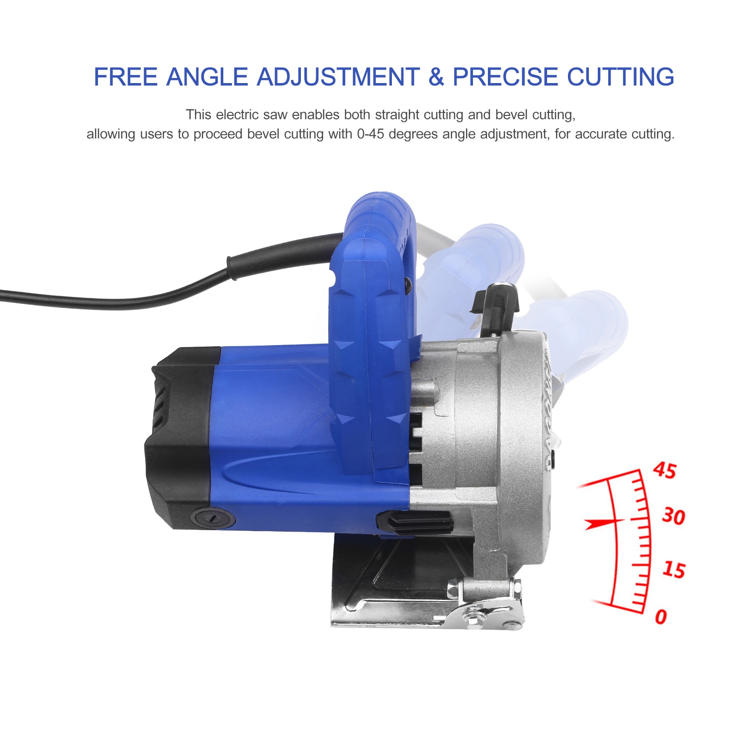 1800W Electric Power Tool Electric Mini Circular Saw DIY multi-function Electric Saw for Ceramic Tile Bamboo Cutting