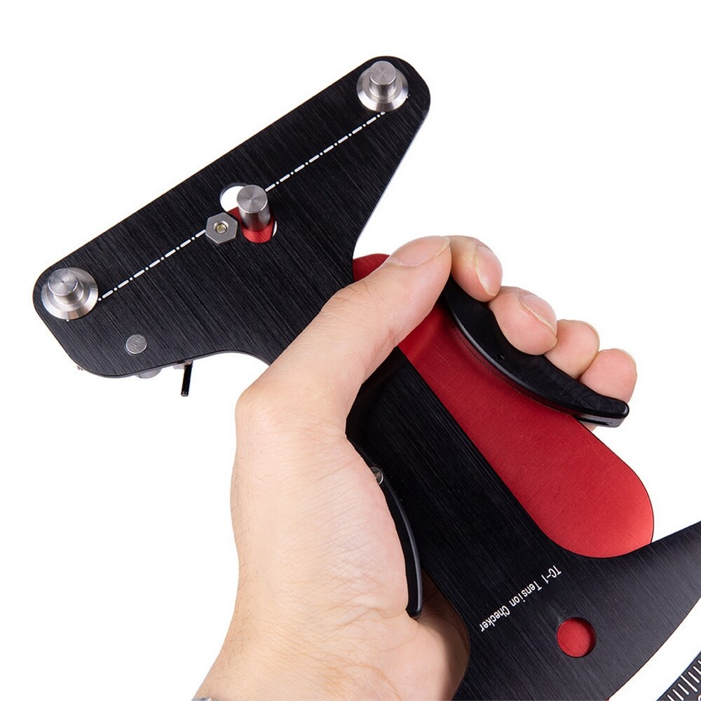Medidor de tensión de radios de bicicleta de aleación de aluminio, comprobador de radios de rueda, herramienta de ajuste de tensión de cable, accesorios de herramientas de rueda de bicicleta