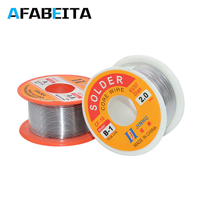 0.3/0.4 /0.5/0.8/1mm tenn-bly tenntråd smält kolofonium lödtråd lod engångsspole