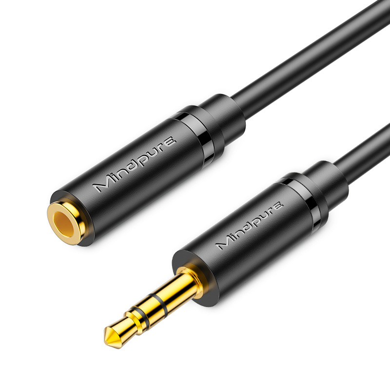 Wysokiej jakości przedłużacz audio 3,5 mm Jacek Aux męnarty na żeńnarty Hifi robić PC Laptopa Telefonu Samochodowego Głośnika Kabel 3 5 mm