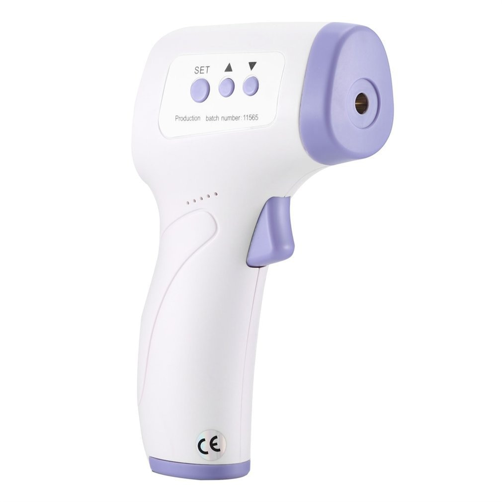 Testa termômetro digital infrarojo sem contato termômetro infravermelho temperatura sensores febre ferramenta de medida para o bebê adultos