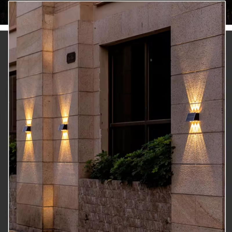 1 Stuks Buiten Waterdichte Wandlamp Zonne-Energie Lamp Binnenplaats Landschap Lamp Villa Nacht Decoratie Lamp Zon Tafellamp