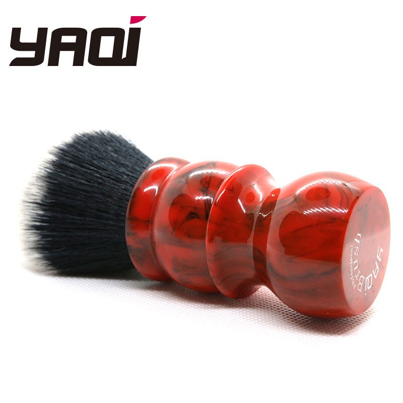 26MM Yaqi Red Marble Shaving Brush Tuxedo Brush Shave For Man