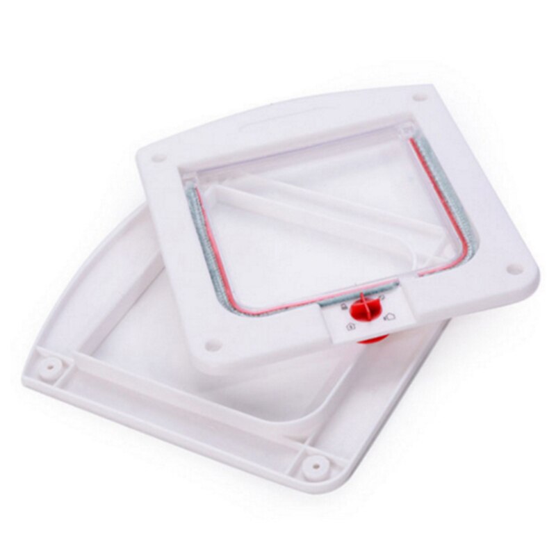 Puerta de Mascota para perro inteligente, accesorio de seguridad para mascotas con puerta deslizante de Color,