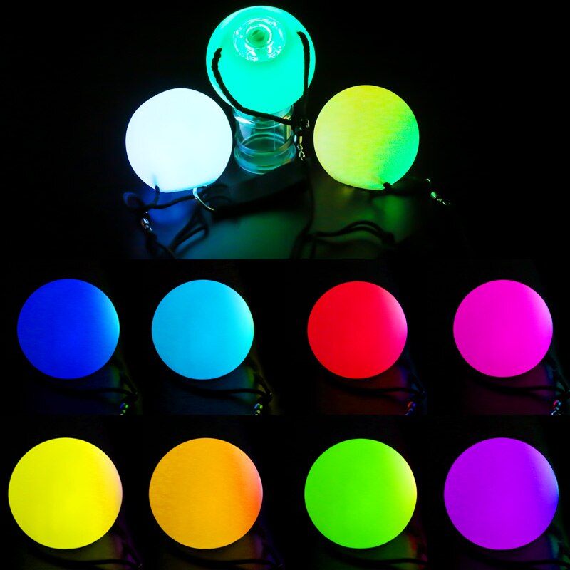 1 Stuk 1 Pc Buikdans Bal Stage Performance Led Poi Gegooid Ballen Voor Buikdans Hand Rekwisieten Buikdans accessoires