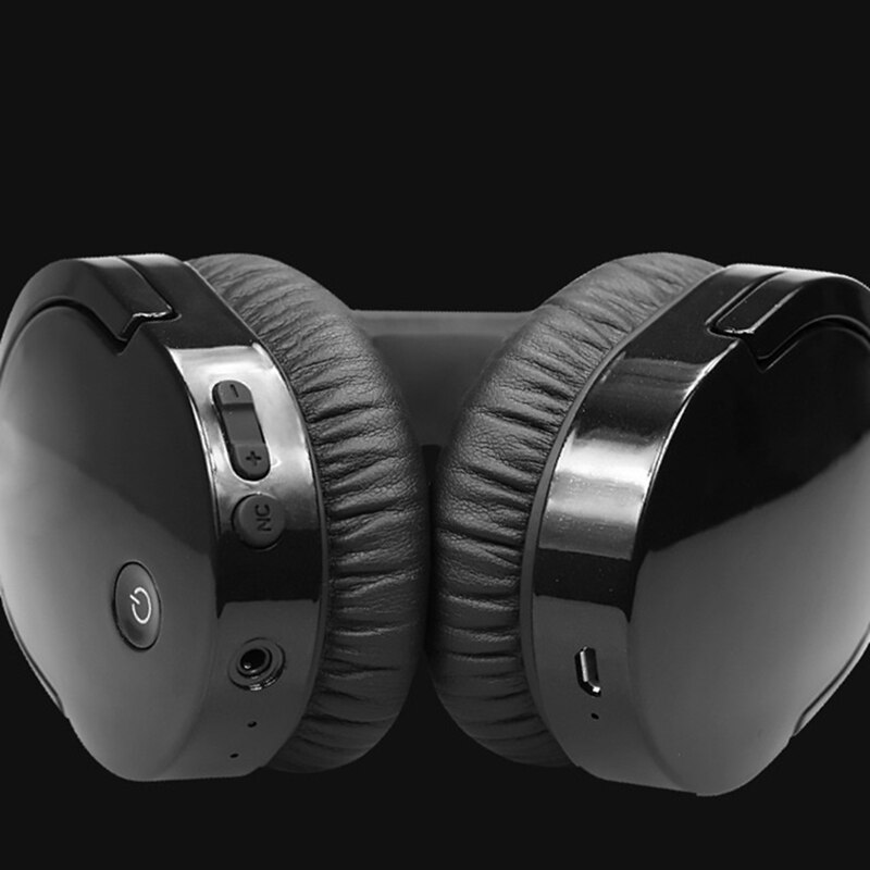 Head-Mounted Draadloze Hoofdtelefoon Bluetooth 5.0 Anc Actieve Noise Canceling Subwoofer Draadloze Ruisonderdrukkende Hoofdtelefoon