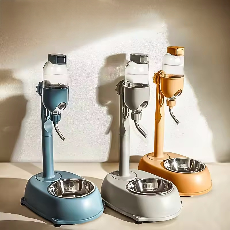 Dispensador automático para mascotas, cuenco antibasculante para perros, botella de agua potable, dispensador de agua para alimentación, hervidor de agua colgante, desmontable