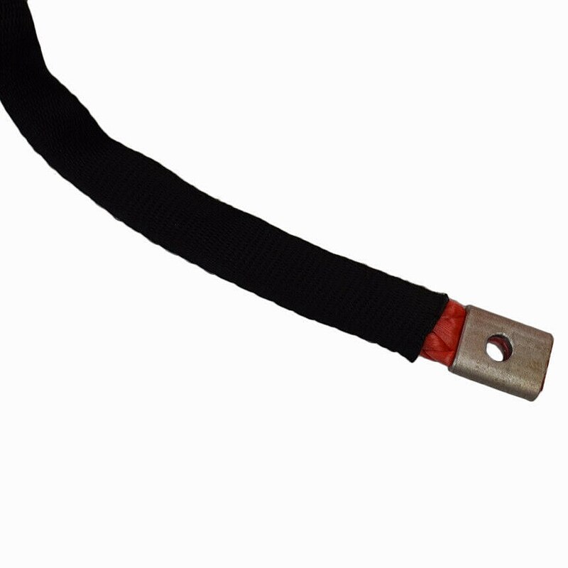 Syntetisk spil reb, orange 1/4 x 50ft syntetisk spil reb line kabel til atv utv suv lastbil båd spil