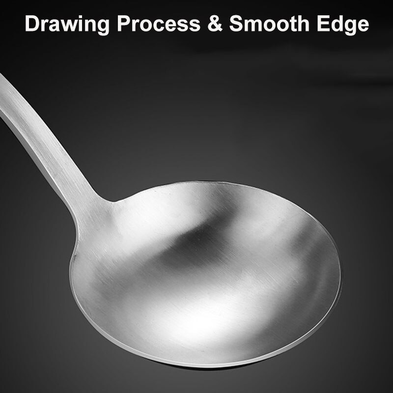 6/7Pcs Stainless Steel Cooking Tools Set, Nonstick Kitchen Utensils - Turner Soup Ladle Strainer Pasta Server Spoon