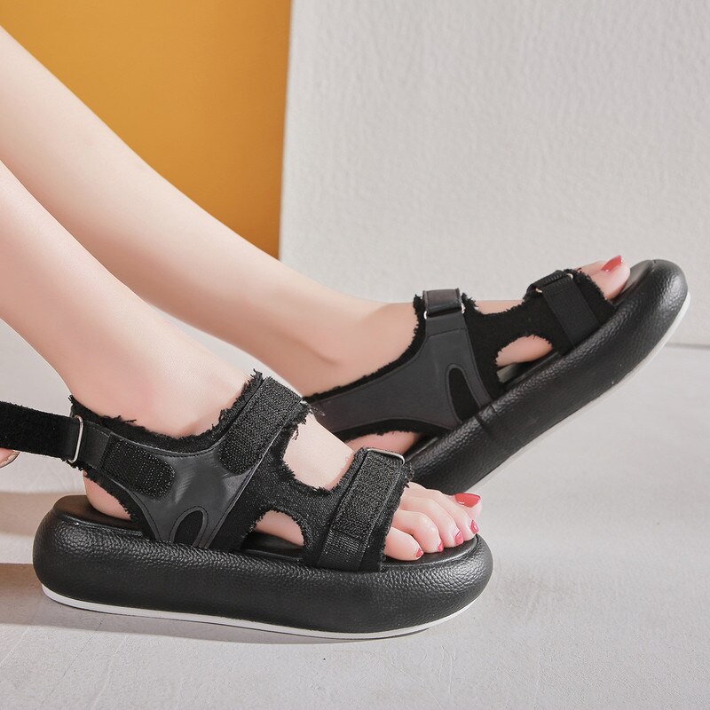 Sommer plattform sandaler kvinner ferie Strand sko roma sko kvinne sport sandaler åpenn tå sandaler dame sko zapatos de mujer