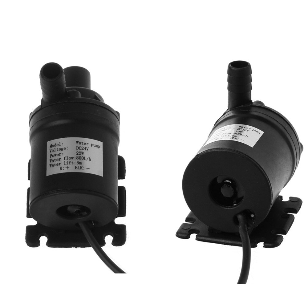 800L/H 5m DC 24V Solar Brushless Motor Water Circulation Submersible Water Pump