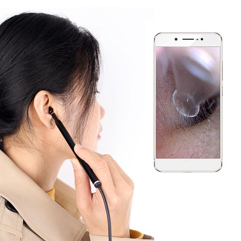 AN97 Mobile Phone OTG USB Endoscopy Camera 5.5mm/7mm Lens Waterproof 6 Adjustable LED Lights Inspection Endoscope