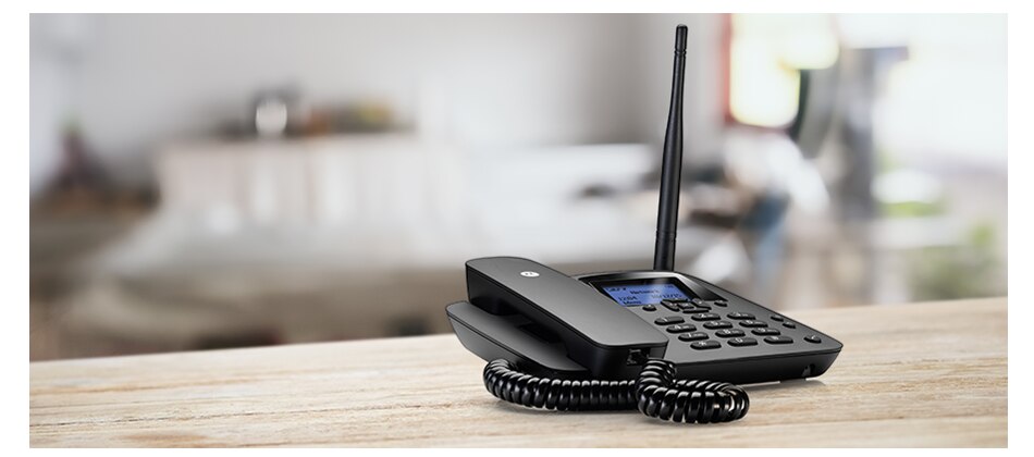 MOTOROLA FW200L hause drahtlose fest telefon | Freisprecheinrichtung, 10 sprachen, volumen einstellung | Feste telefon auf tabelle