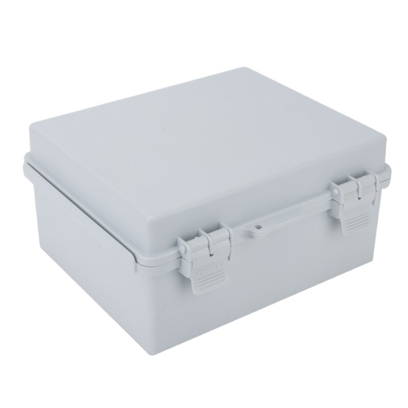 Electronic Box Buckle Waterproof Box Hinge Buckle ABS Plastic Electrical Control Box Lock Terminal Junction Box