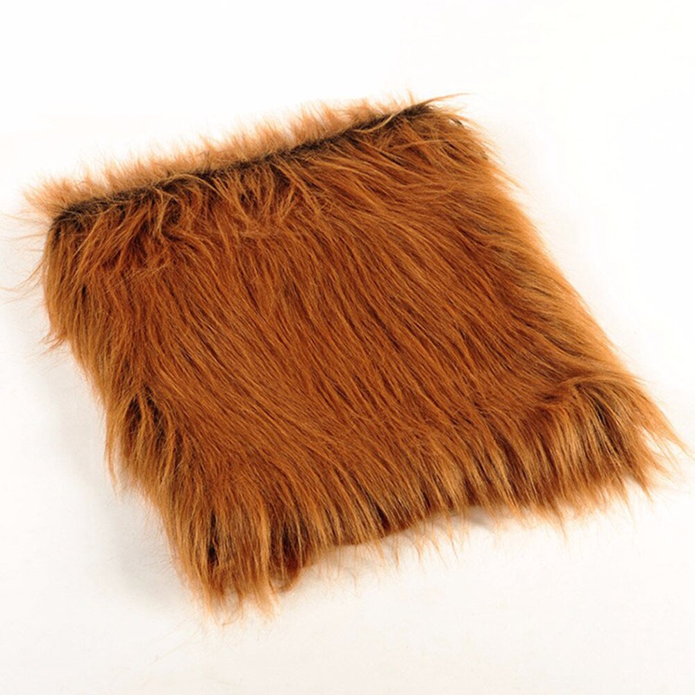 Lion perruques crinière cheveux grand chien chat Lion perruques Festival drôle chapeau déguisement vêtements Costume Lion crinière perruque mignon chapeau: Default Title