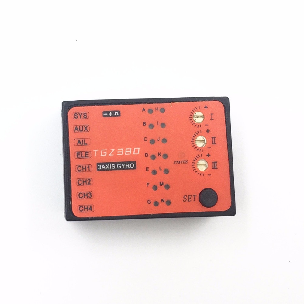Mb tgz 380 3 akse gyro flybarless system for align trex t-rex etc . 450 550 600 700 rc helicopter fbl dfc