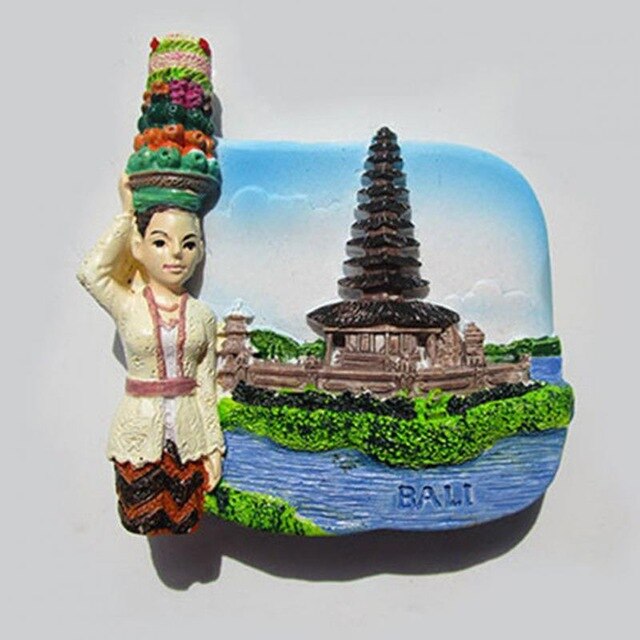 Hars 3D Magneet San Francisco Londen Parijs Japan Griekenland Sydney Bali Souvenir Landschap Magneet 9 Soorten: 9