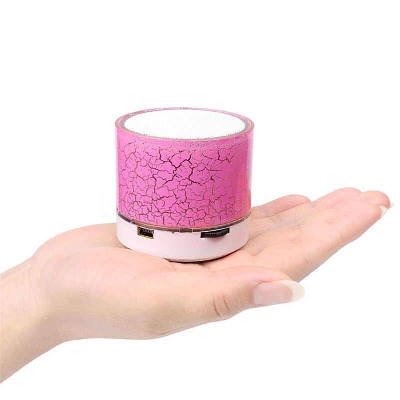 A9 Bluetooth Speaker Mini Draadloze Luidspreker Crack Led Tf Usb Subwoofer Bluetooth Speakers Mp3 Stereo Audio Muziekspeler