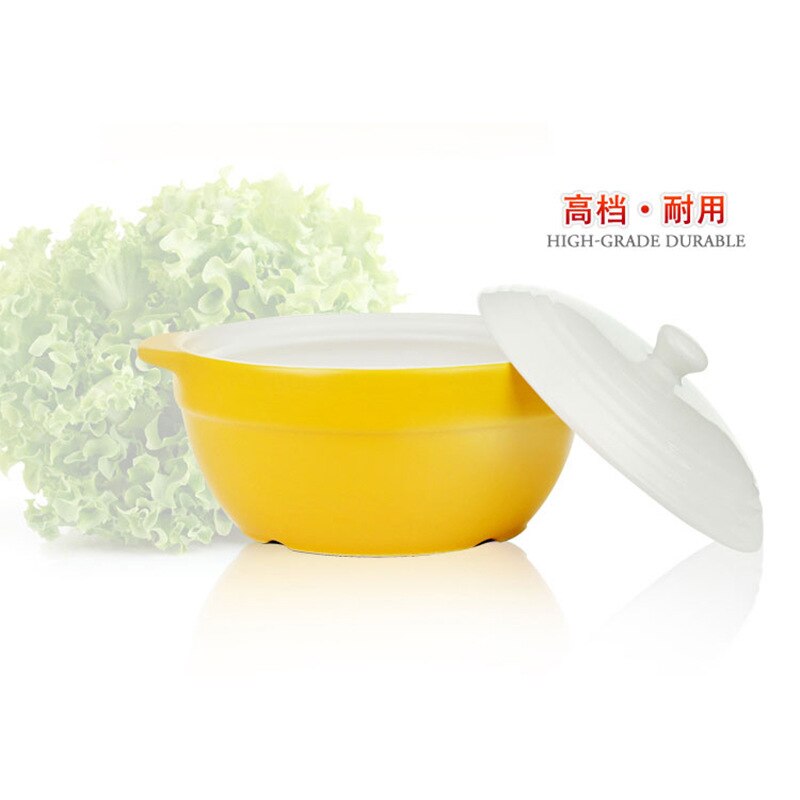 High Temperature Resistant Casserole Korean Simple Color Glaze Soup Pot Chinese Healthy Delicious Without Cracking
