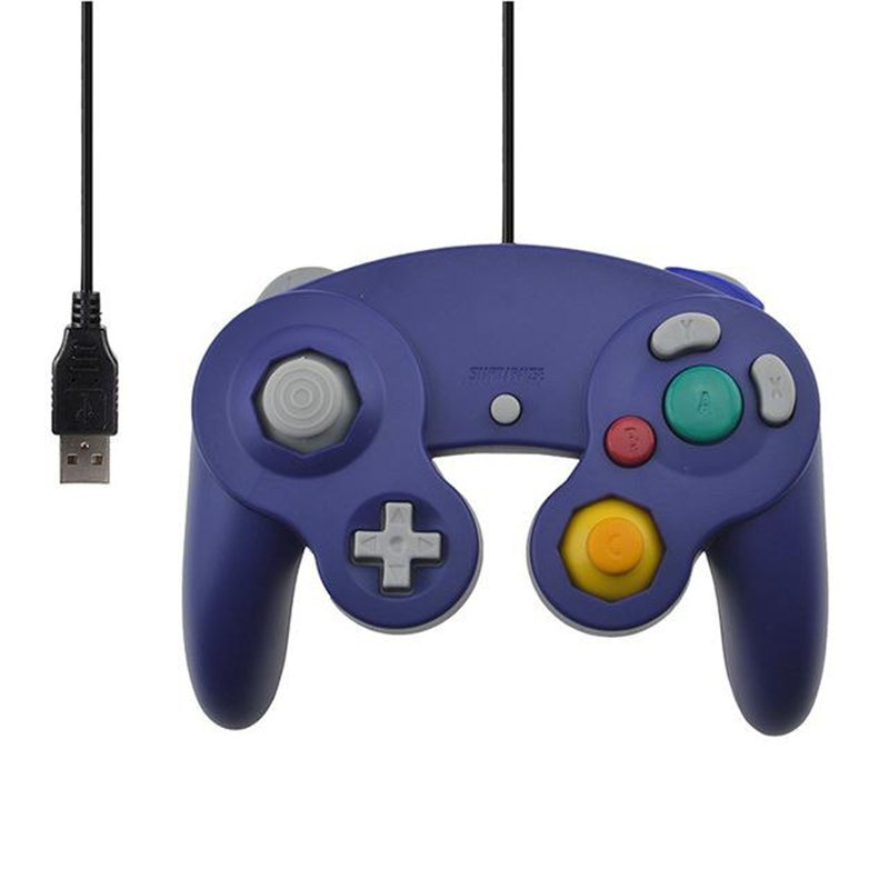 Hobbylane Voor Gamecube Pc Usb Bedraad Trillingen Controller Joypad Joystick Voor Nintend Gamepad Voor Ngc Gc Mac Computer Gamepad D29