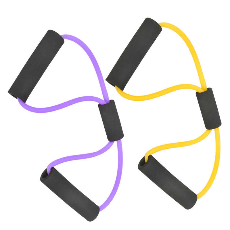 Fitness Pull Touw Figuur 8 Pull Touw Fitness Yoga Training Riem Riem Tpe Home Gym Resistance Bands Fitness Yoga Riem
