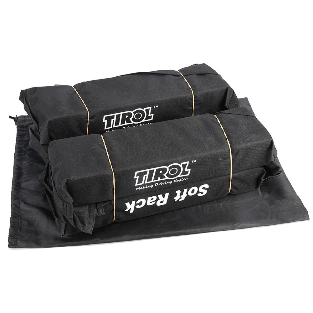 Universal Auto Soft Car Roof Rack Outdoor Rooftop Luggage Carry Load 60kg Baggage Easy Fit Removable 600D Oxford & PVC