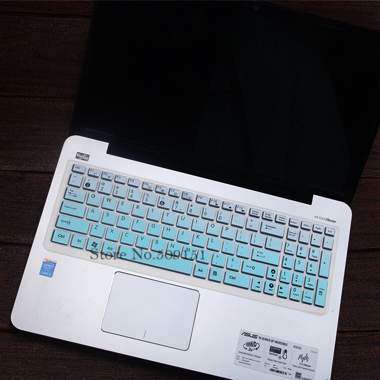 17 inch Laptop keyboard Cover Protector For Asus ROG Strix GL702VS GL702vm Gl702vi gl702zc GL702VT GL702 GL502VS 17.3&quot;: GradualSkyblue