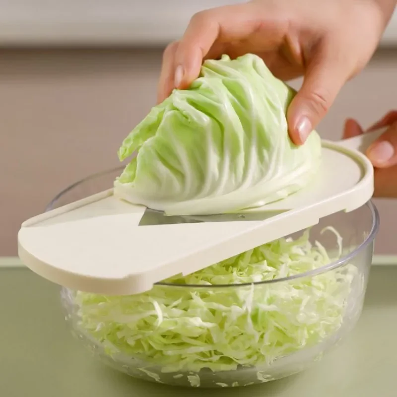 Kohlreibe, Zwiebeln, Gurken, Kartoffeln, Kohlkratzen zum Schneiden von Salat, ultrafeines Schneiden und Zerkleinerungswerkzeug, Küchenwerkzeug