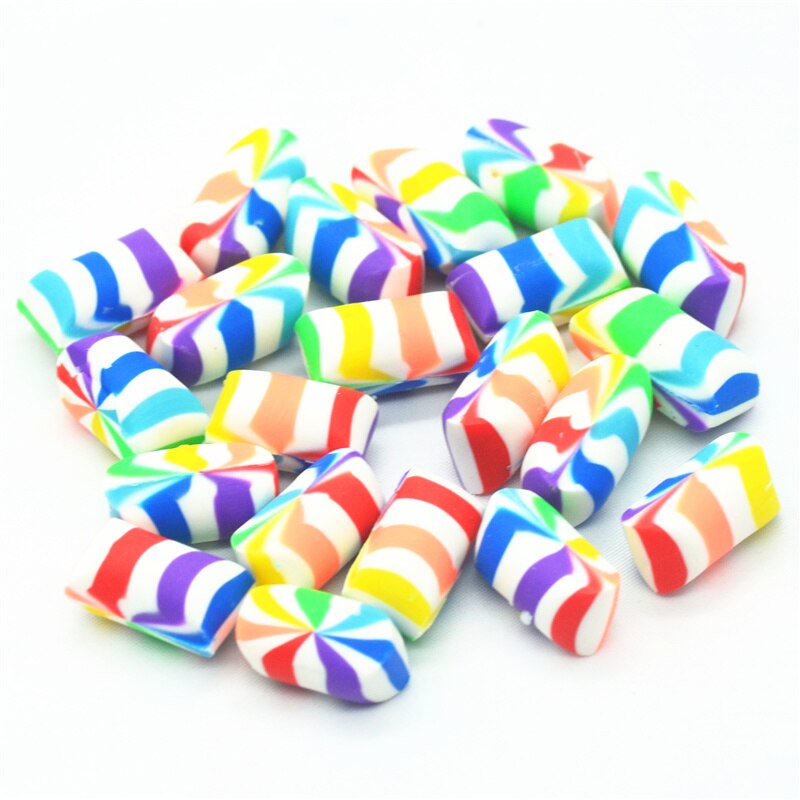 9mm X 17mm Gebakken Polymer Clay Candy Miniaturen | Polymeer Klei Poppenhuis Candy | Kunstmatige Caly Snoep