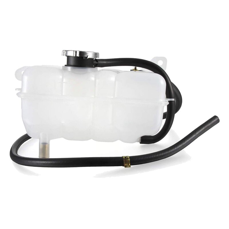Depósito de refrigerante para radiador de motor de coche, accesorio con tapa compatible con Jeep Liberty 2002-2006, 52079788AE