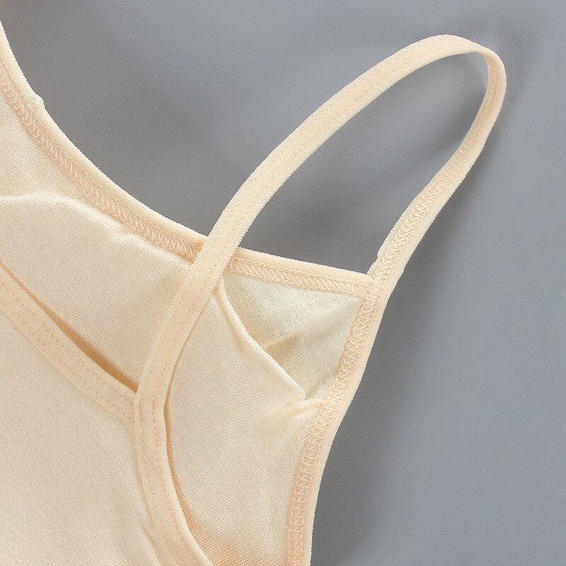 Tube Top Young Girls Solid Soft Cotton Bra Tube Top Puberty
