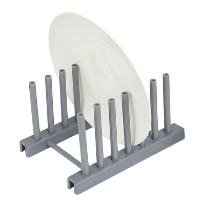 Support de rangement pour assiettes et cuillères T1, étagère de cuisine, accessoires de maison: GRIS