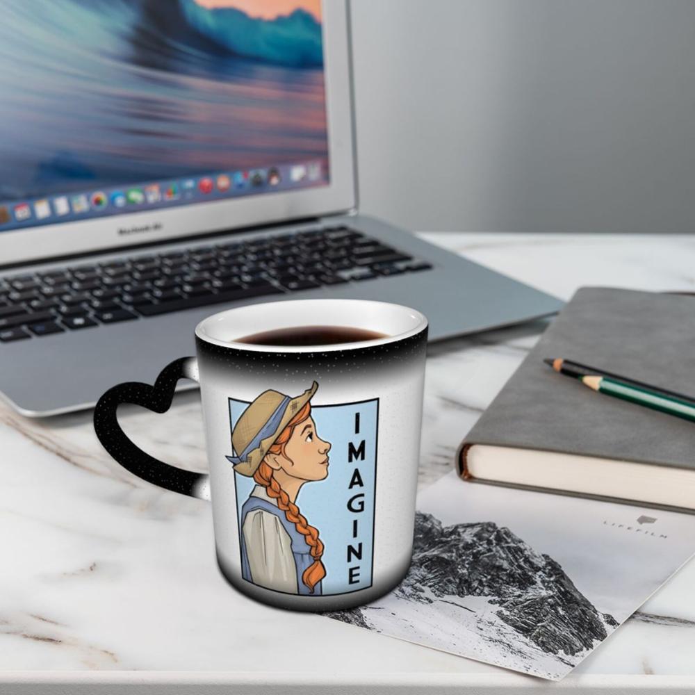 Anne Shirley Huis Tuin Wegwerp Voedsel Thermos Tumbler Cup Koffie K Mokken Glas Cups Tazas Set Copo Termico Groene Berg K
