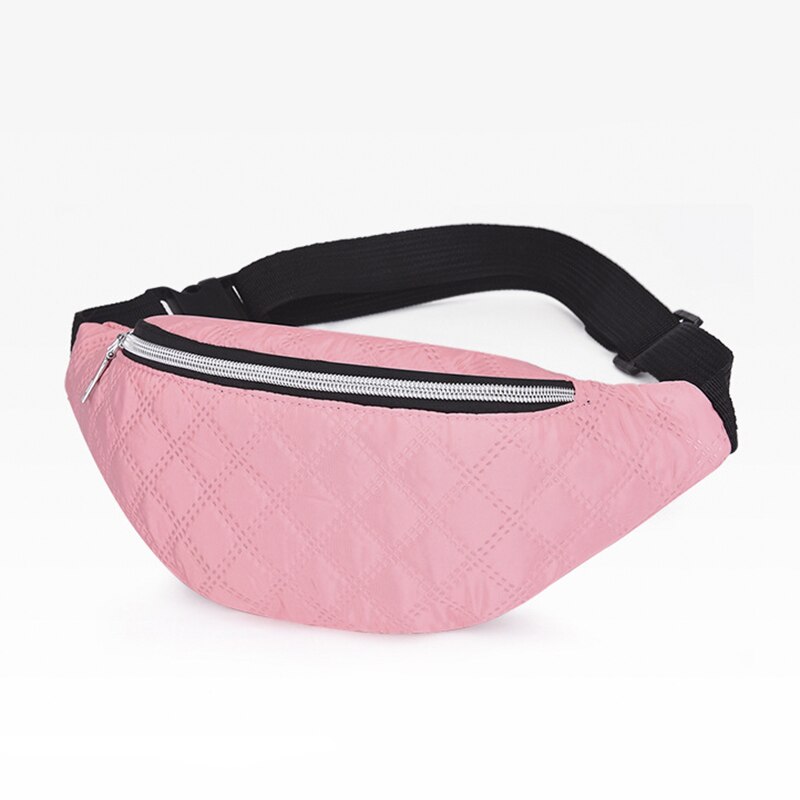 Fanny Pack Vrouwen Banana Riem Heuptas Bum Sling Borst Pocket Voor Strand Reizen Wandelen Telefoon Kaarthouder Fit Lady meisje Vrouwelijke Jongen: Pink Color