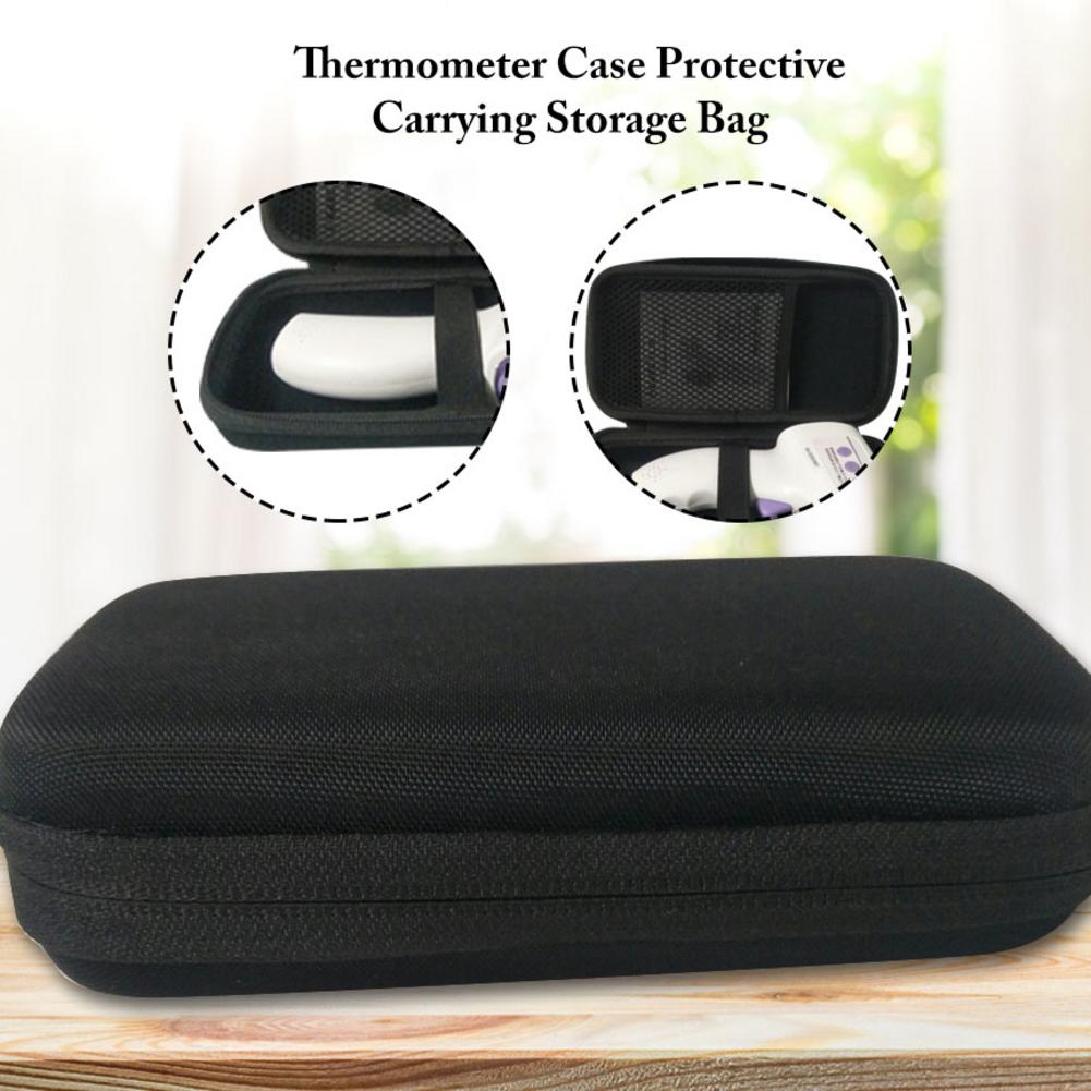Draagbare Thermometer Storage Case Reistas Pouch Case Voor Digitale Oor Thermometer Harde Draagtas Cover Handtas