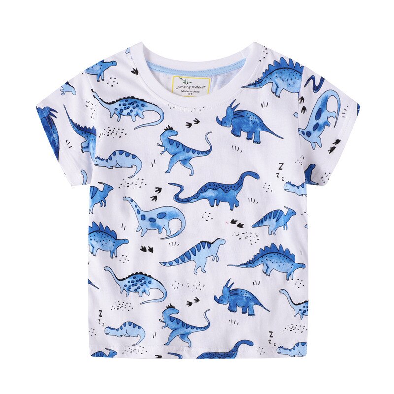Springende meters peuter jongens t-shirts met koninklijke garde applicatie katoenen zomer o-hals baby jongen meisje t-shirts tops kinderkleding